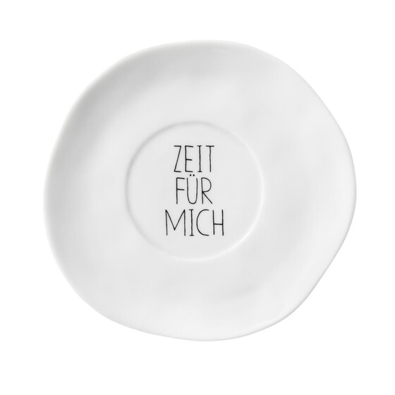Tasse mit Untertasse Zeit fr mich