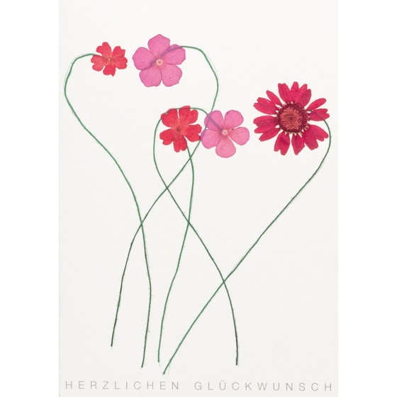 Herzbl�tenkarte Bl�ten