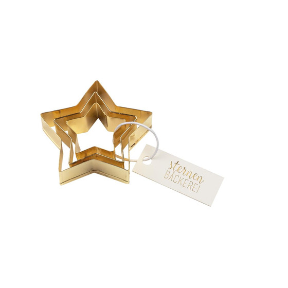 Keksausstecher Set aus 3 Sterne