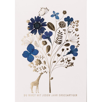 Geburtstagskarte Du wirst mit jedem Jahr grossartiger