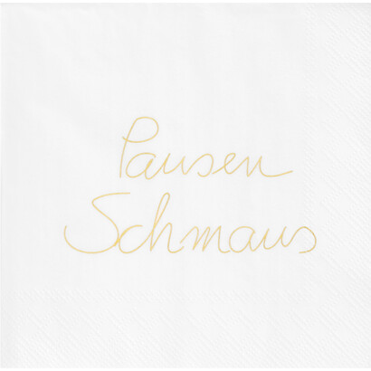 Cocktailservietten Pausen Schmaus
