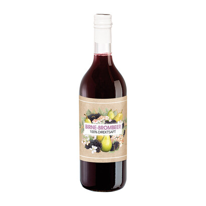 Birnen-Brombeersaft